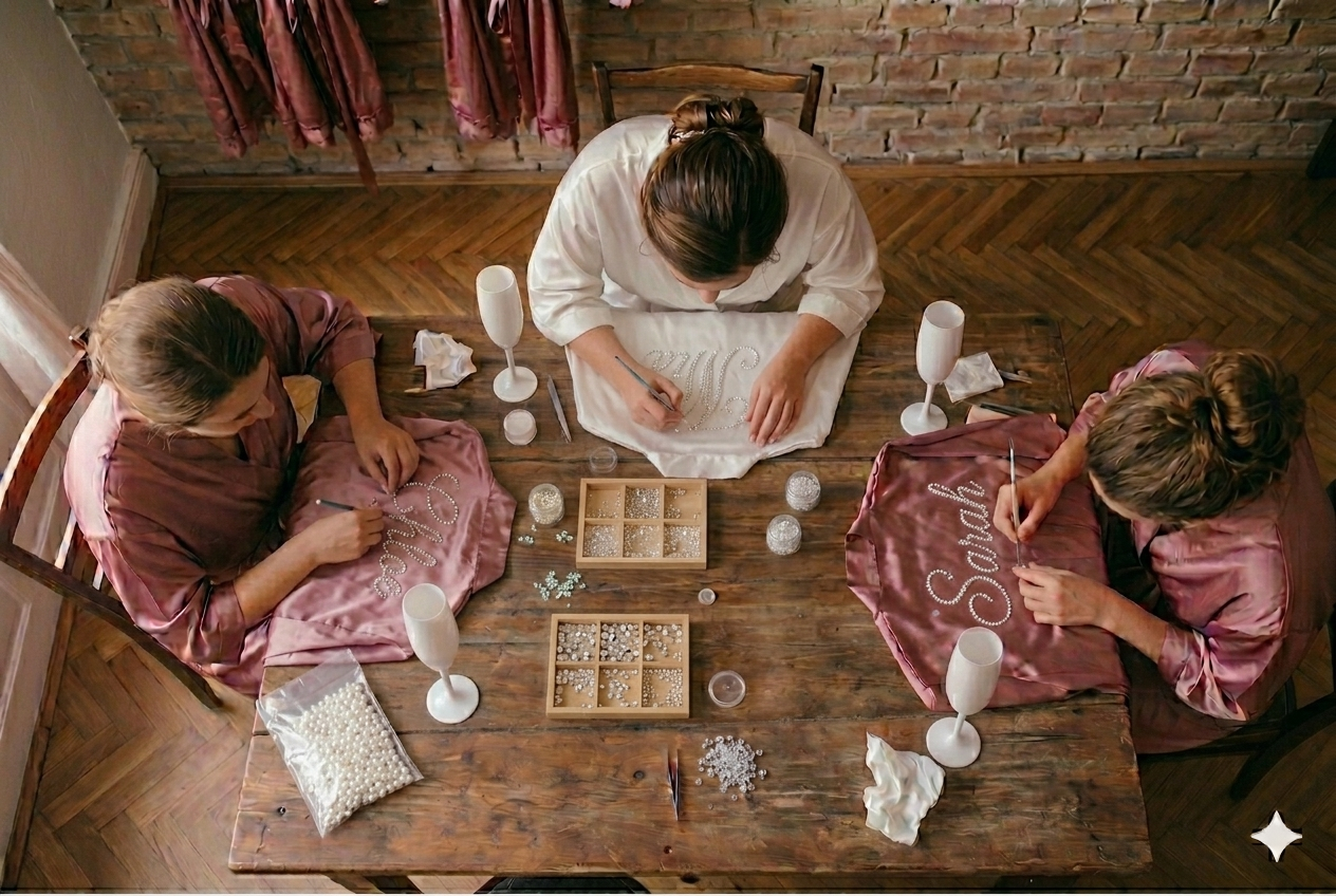 Workshop kép – lánybúcsú hangulat